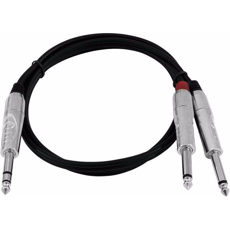 Thumbnail - Omnitronic Adapterkabel Klinke/2xKlinke 3m (3 m), Audio Kabel