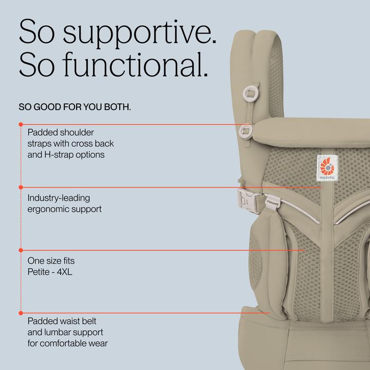 Produktbild Ergobaby Omni Classic Mesh Baby Carrier, light green