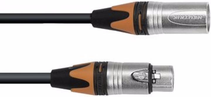 Actual product image Psso DMX cable XLR COL 3pin 3m sw Neutrik
