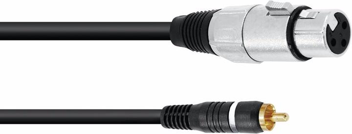 Produktbild Omnitronic Adapterkabel Cinch/XLR(F) 2m sw (2 m, XLR)