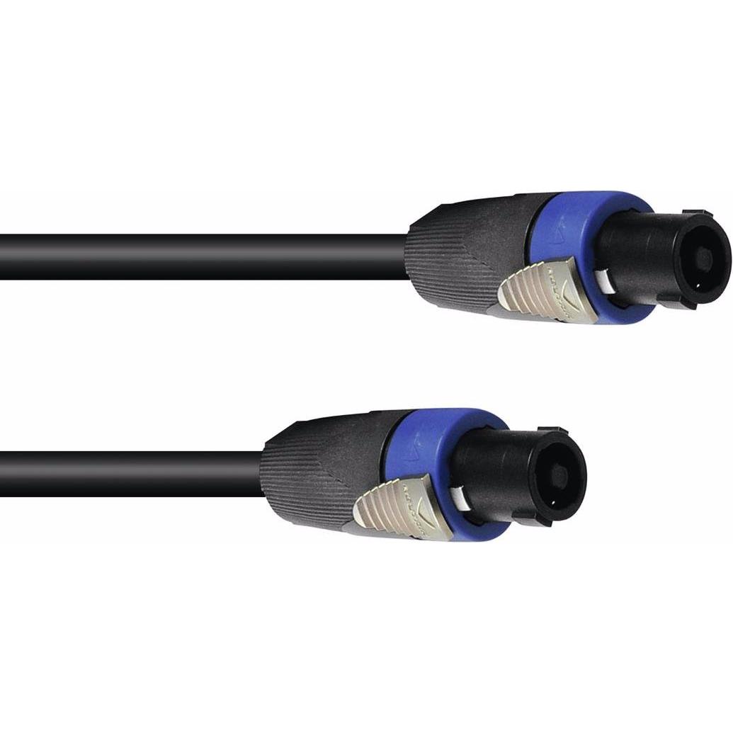 Psso Lautsprecherkabel Speakon 4x2,5 20m sw (20 m, 2.50 mm²), Lautsprecherkabel