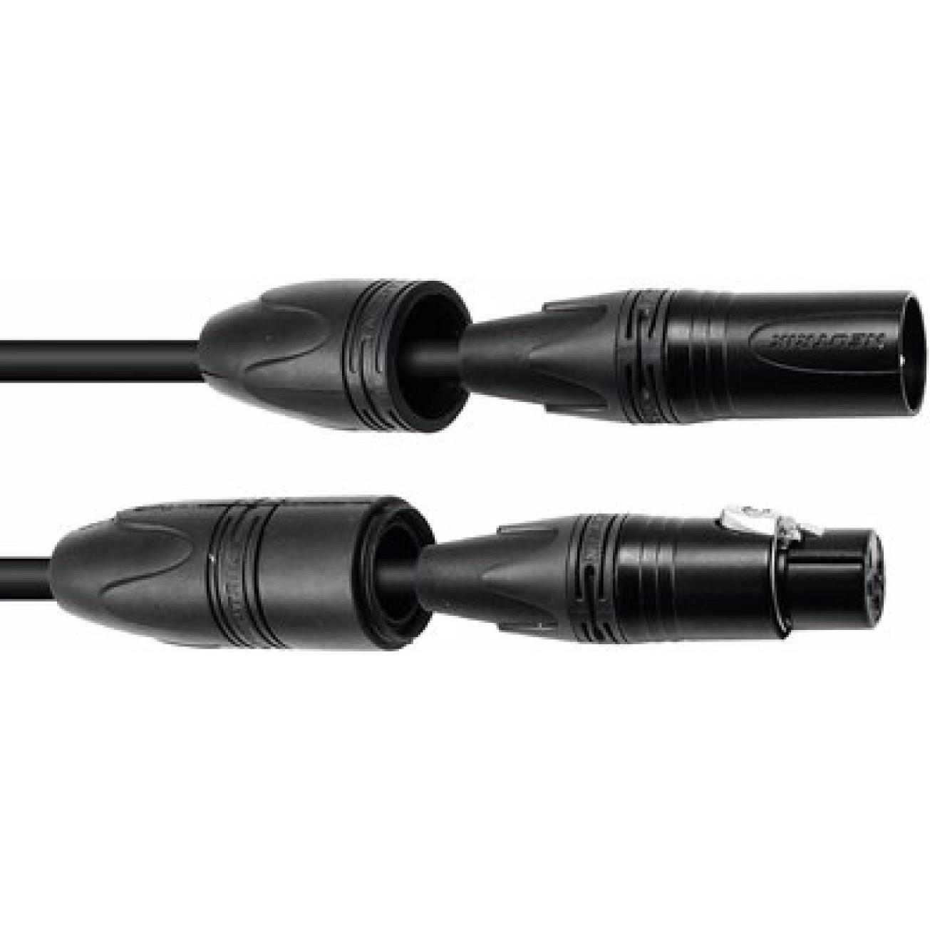 Psso DMX Kabel IP65 3pol 7,5m sw (7.50 m), Audio Kabel