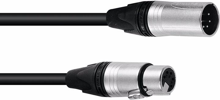 Image du produit Psso Câble DMX XLR 5 pôles 0,5m sw Neutrik (0.50 m, XLR)