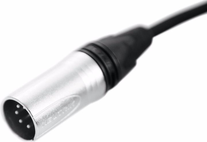 Image du produit Psso Câble DMX XLR 5 pôles 0,5m sw Neutrik (0.50 m, XLR)