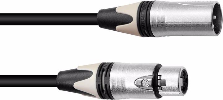Productafbeelding Psso XLR kabel COL 3pin 15m sw Neutrik (15 m, XLR kabel)