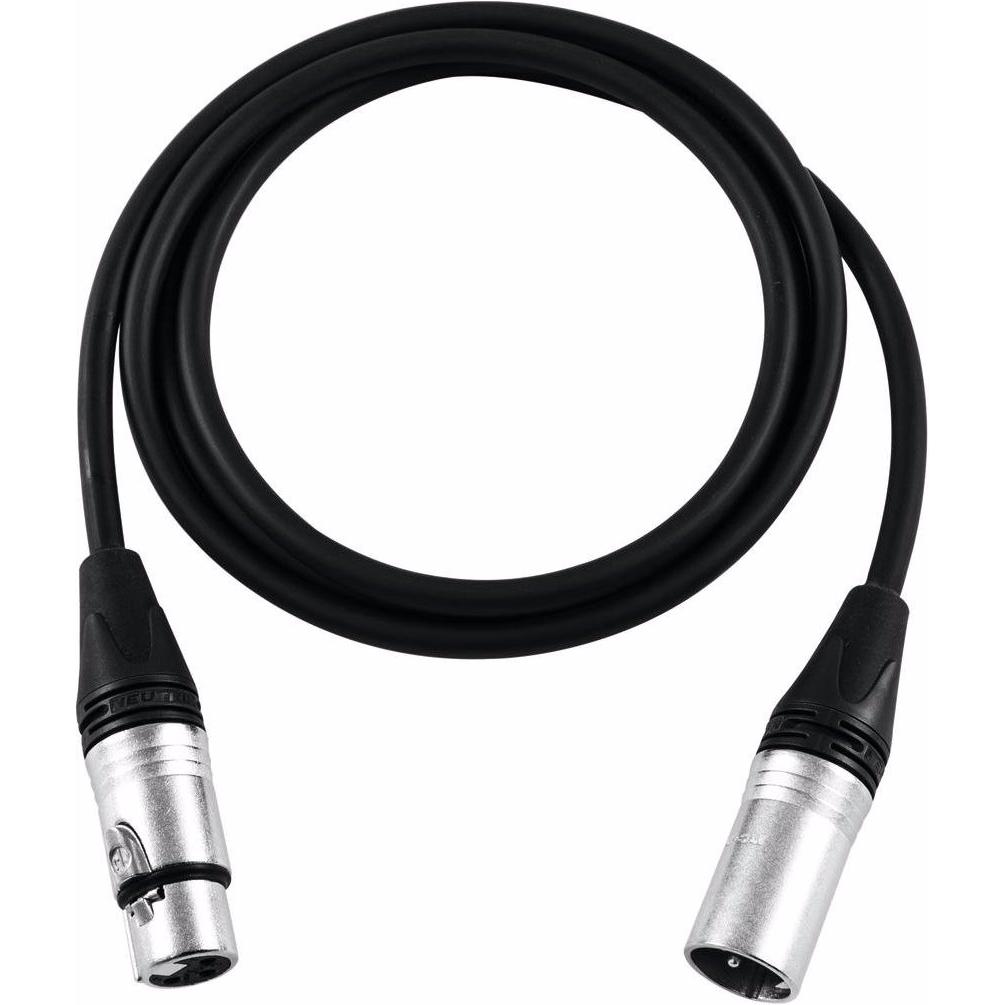 Thumbnail - Psso XLR Kabel 3pol 5m sw Neutrik (5 m, XLR), Audio Kabel