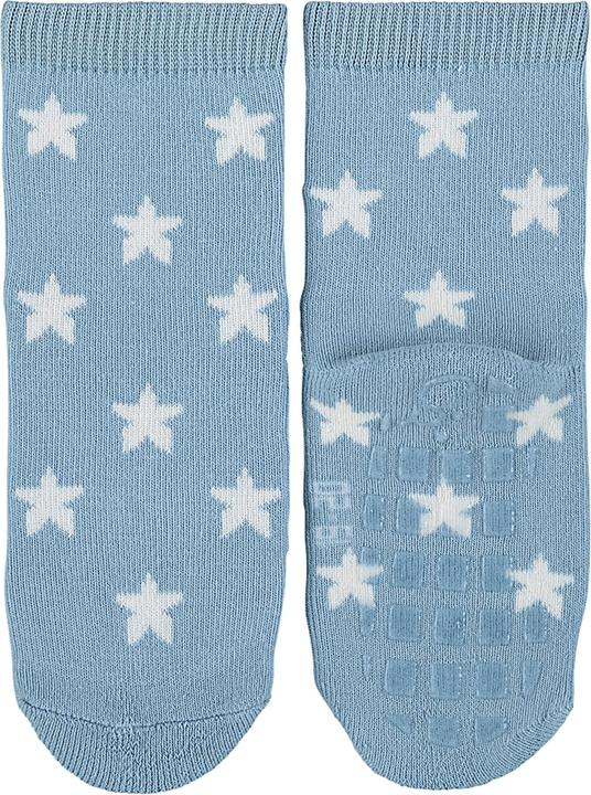 Actual product image Sterntaler Emmi Anti-Slip Socks Set of 2 Light Blue Size 21/22 (pack of 2, 21 - 22)