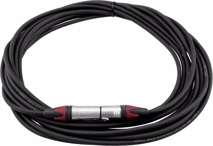 Productafbeelding Psso XLR kabel COL 3pin 10m sw Neutrik (10 m, XLR kabel)
