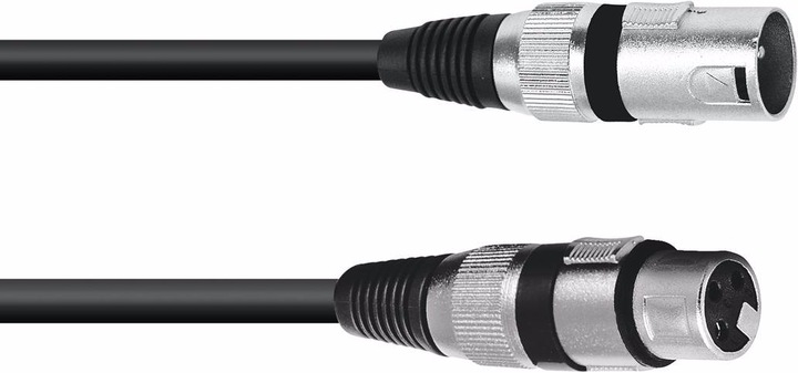 Actual product image Psso Speaker cable XLR 2x2,5 3m sw (3 m, 2.50 mm²)