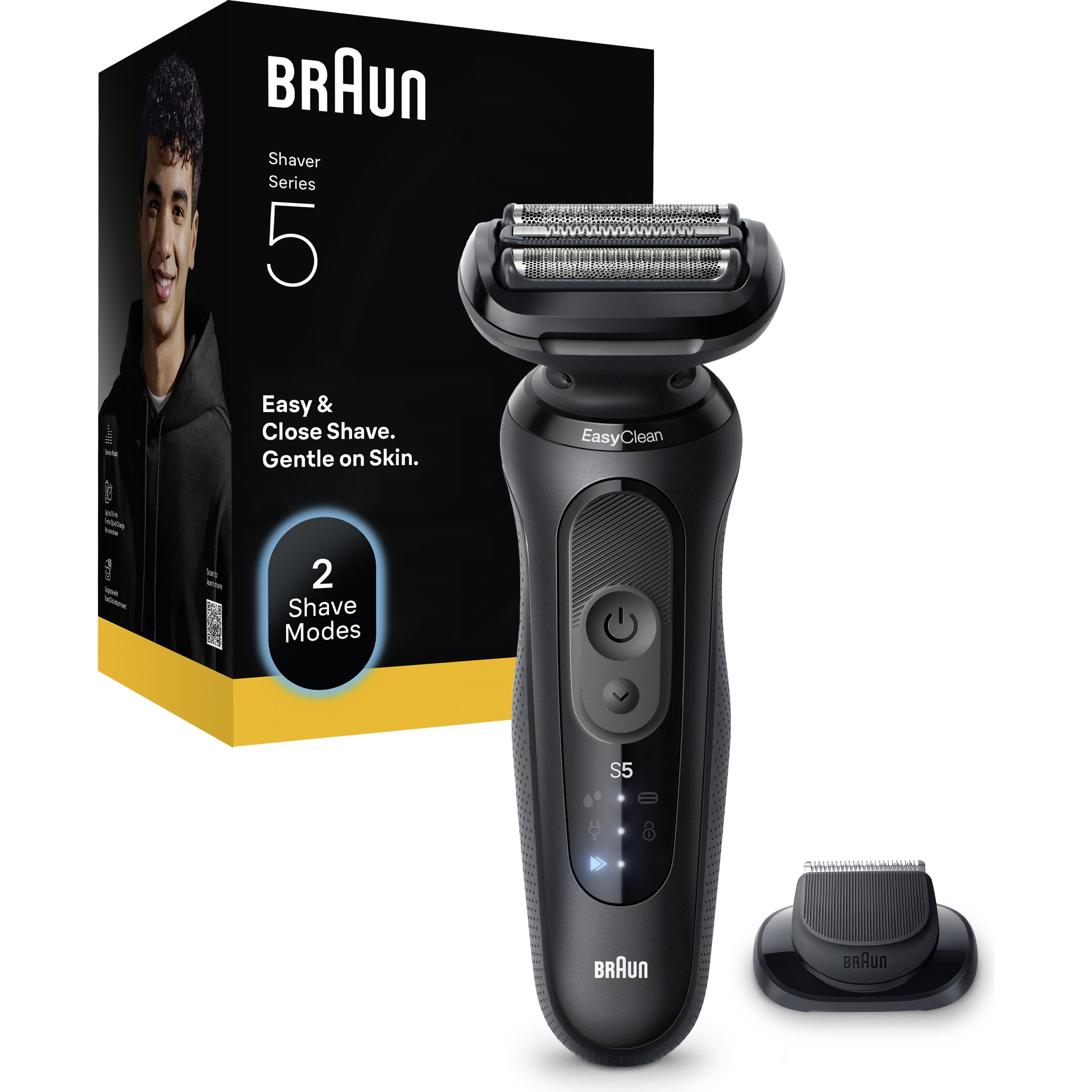 Braun Nero Rasoio Elettrico, Rasoio Elettrico Serie 5