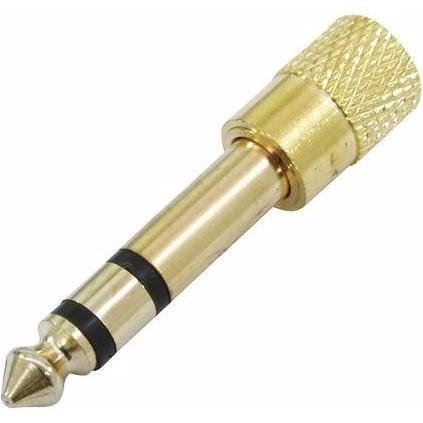 Omnitronic Adapter Klinke(M)/3,5 Klinke(F) 10x, Audio Adapter