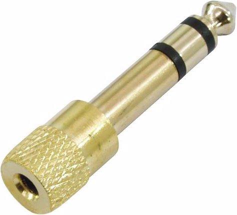 Actual product image Omnitronic Adapter jack(M)/3.5 jack(F) 10x