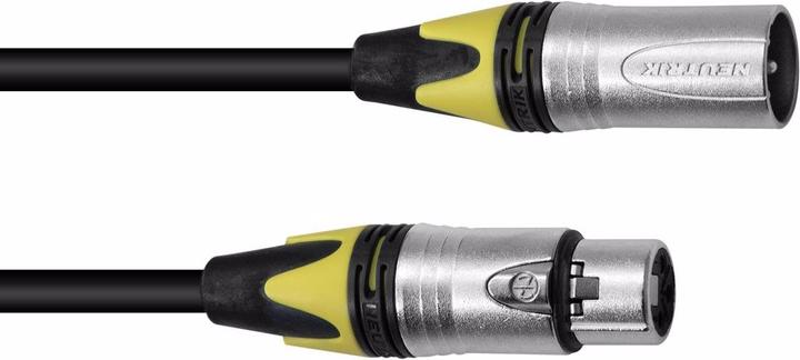 Productafbeelding Psso XLR kabel COL 3pin 20m sw Neutrik (20 m, XLR kabel)