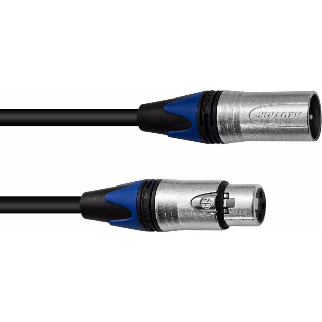 Psso XLR Kabel COL 3pol 5m sw Neutrik (5 m, XLR), Audio Kabel