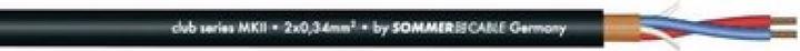 Actual product image Sommer Cable Microphone cable 2x0,34 100m sw CLUB SERIES (100 m)