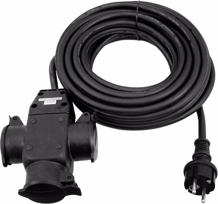 Produktbild Eurolite Verlängerung 3x1,5 10m 3-fach (10 m)