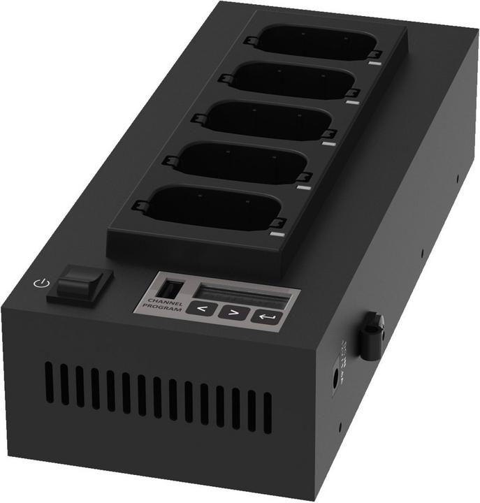 Monacor Ladestation, fuer 5 RX o. TX zu ATS-80 Serie