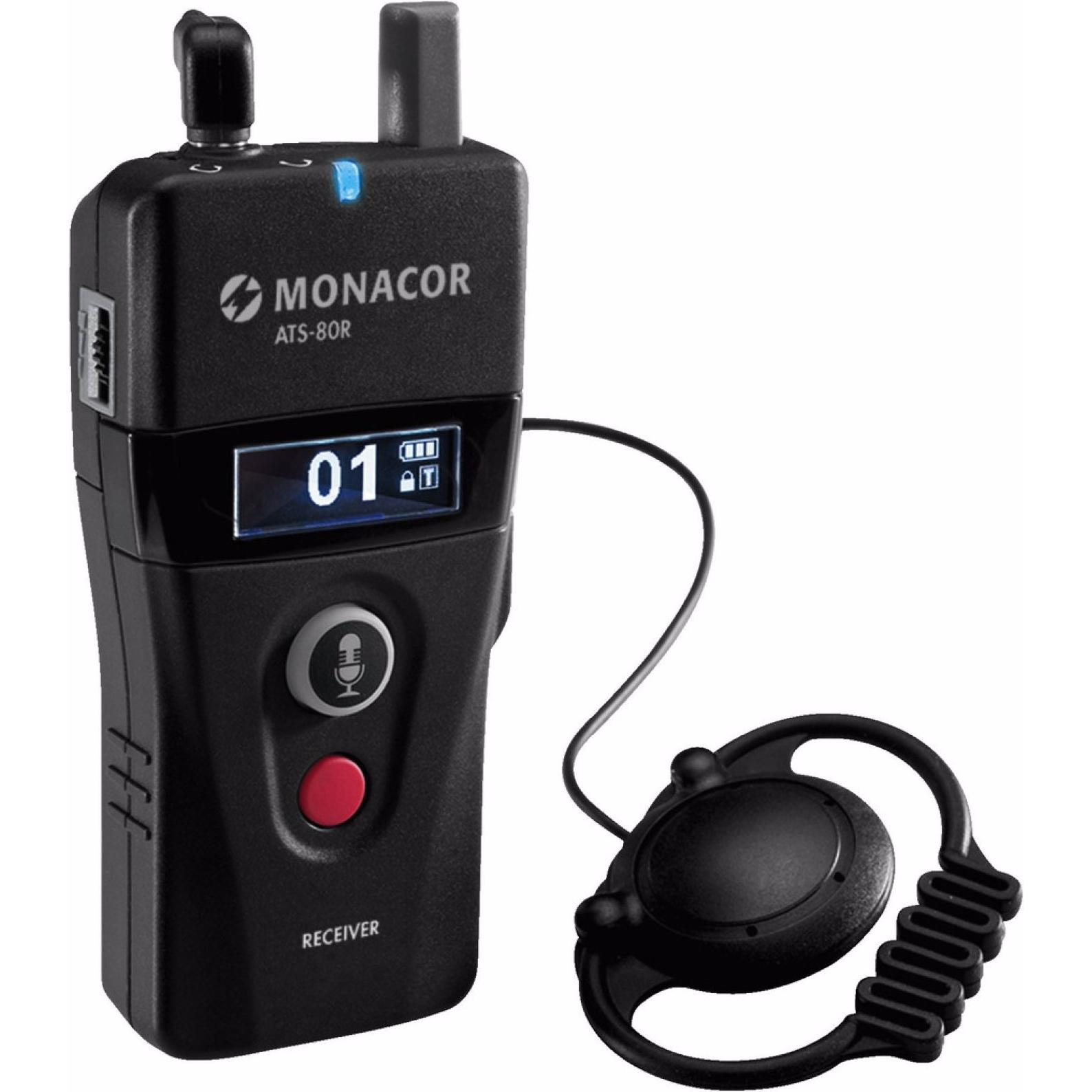 Monacor Empfaenger, Digital,42K, 823-832 und 863-865 MHz, Walkie-Talkie