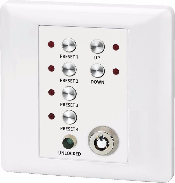 Actual product image Monacor Remote control (wall mount) for DRM-880LAN