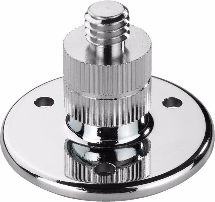 Actual product image Monacor Gooseneck base plate