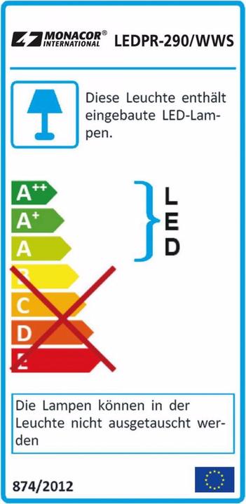 Energie-Label Org.makers LED-Panel (2200 lm)