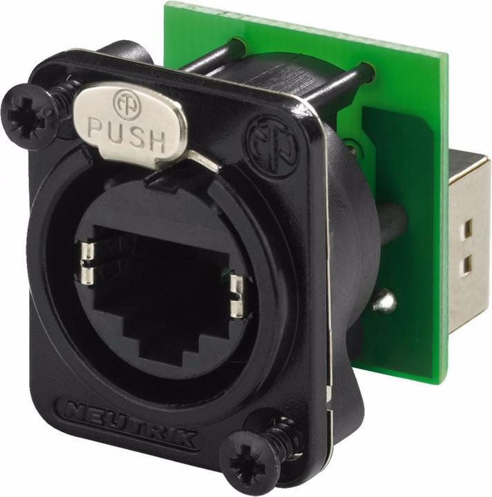 Contrik Ethercon-Einbauverbinder