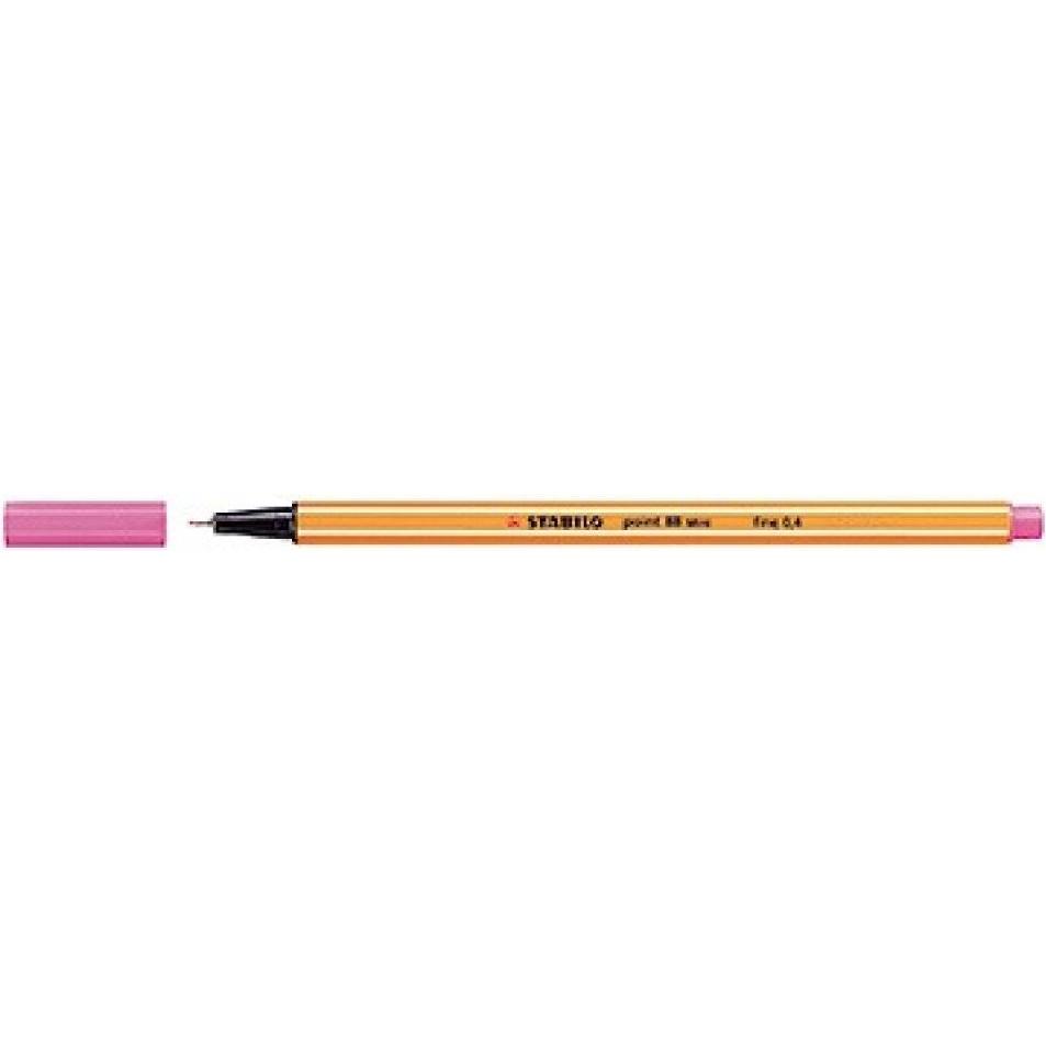 10x STABILO, Schreibstifte, point 88 Fineliner (Pink, 1 x)