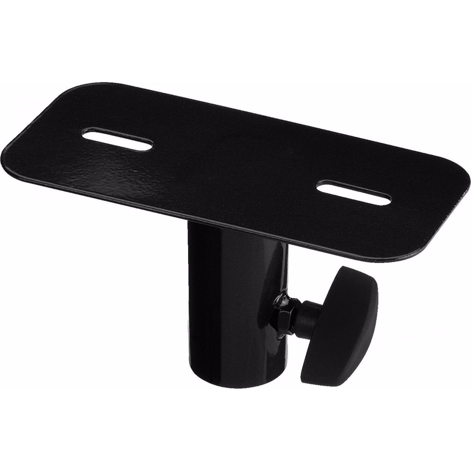 Monacor Adapter-Platte (Stativadapter), Stativ Zubehör, Schwarz