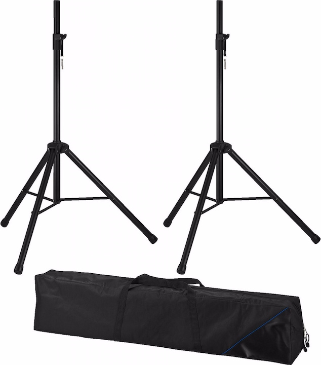 Actual product image Monacor Box stand set Alu 140-200cm, D35mm 30kg (Set, Stand, Height-adjustable)
