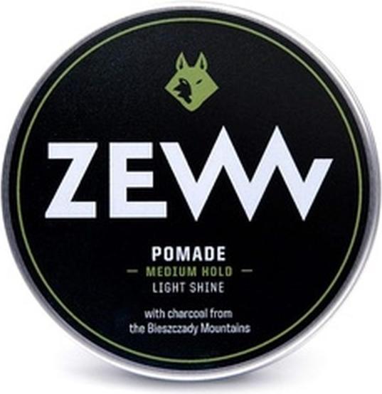 Image du produit ZEW for men Hair Pomade with Charcoal 100 ml LIGHT SHINE (Pommade capillaire, 100 ml)