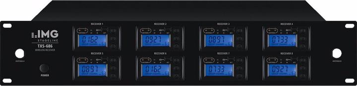 Img Stage Line Ricevitore radio a 8 canali true diversity 672-696 MHz