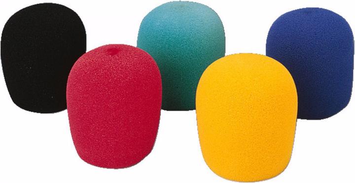 Monacor Windschutz-Satz 5Stk Ø 40-50 mm Ø 35 mm x 70 mm (Schaumstoff)