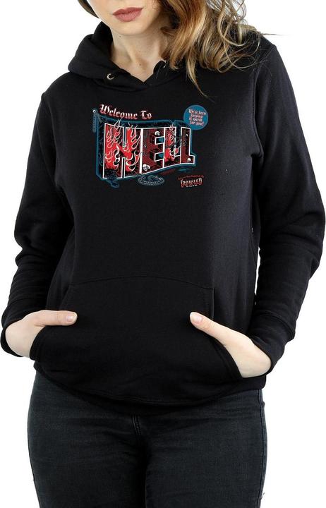 Actual product image Supernatural Womens/Ladies Welcome To Hell Hoodie (L)