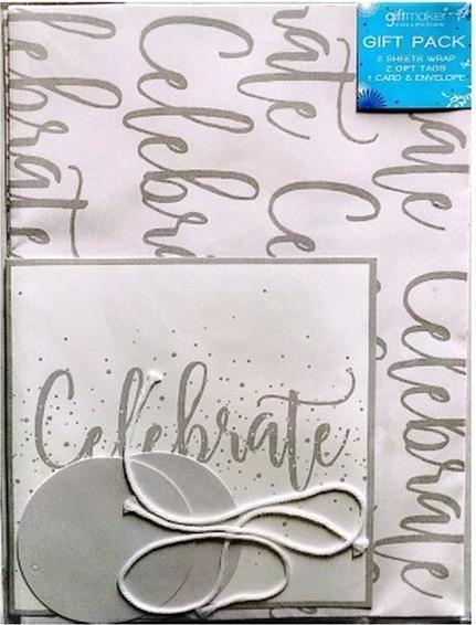Image du produit Giftmaker - Ensemble Papier cadeau et carte (5x)