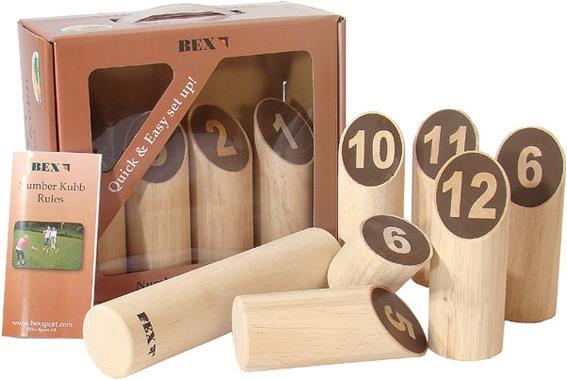 Produktbild Bersinger Kubb mit Nummern