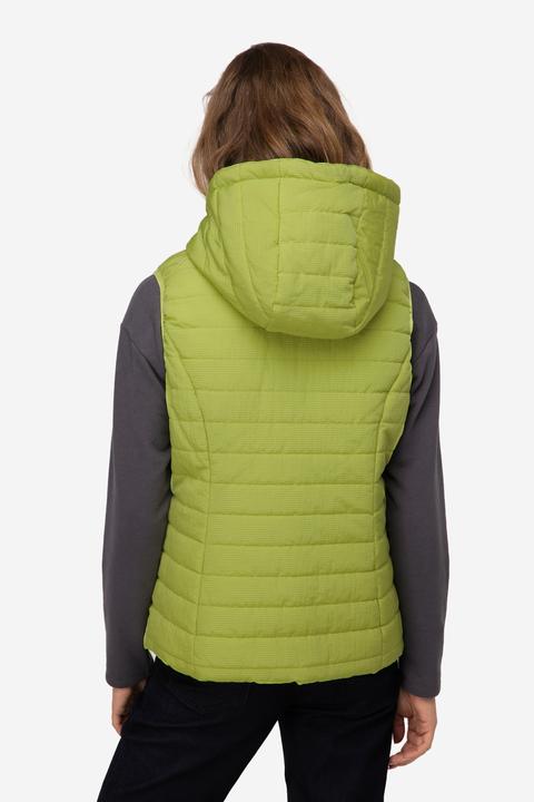Produktbild Laurasøn Wende-Steppweste, wasserabweisend, Kapuze, Zipper, ärmellos (M)