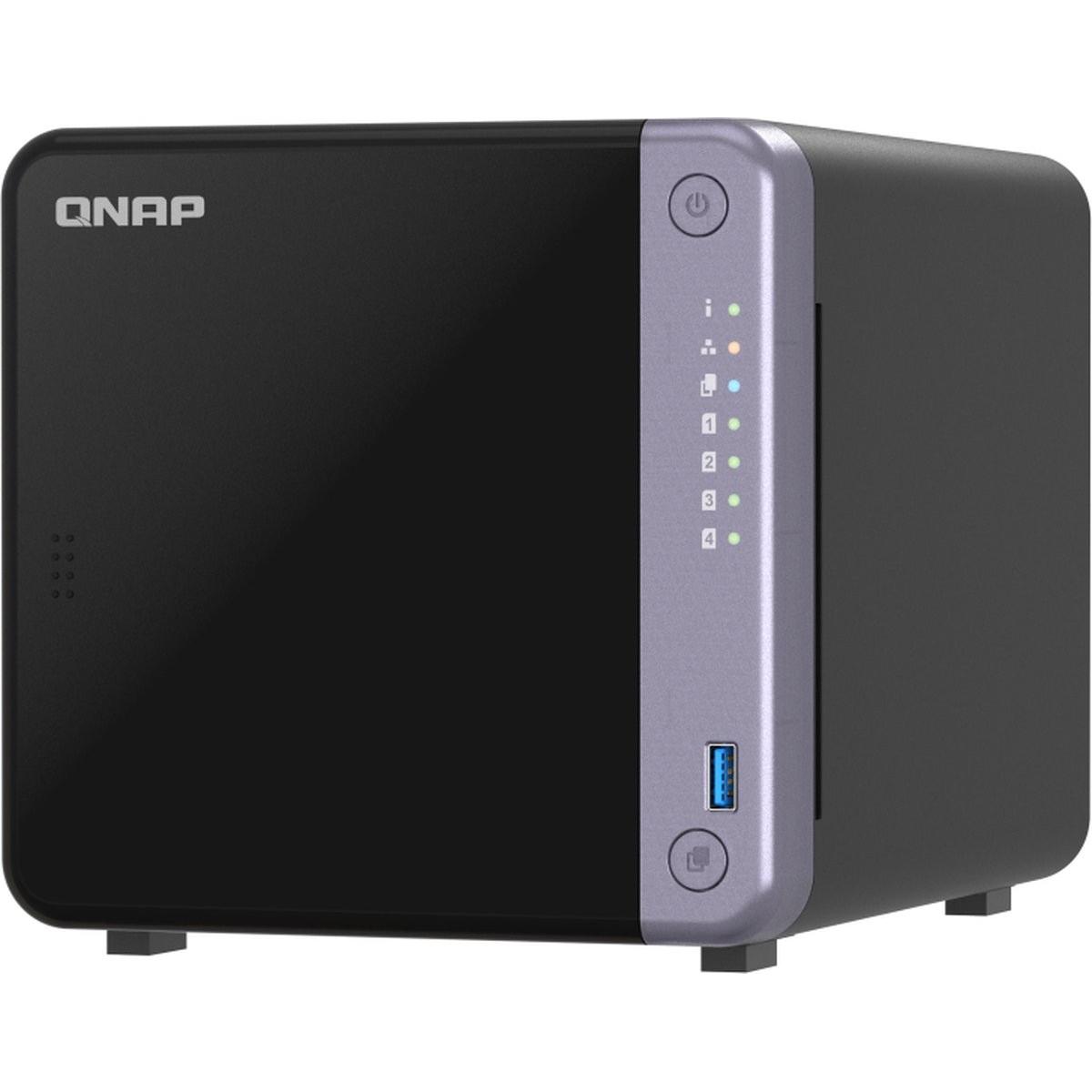 QNAP TS-432X-4G 4-BAY 3.5IN DESKTOP, NAS, Schwarz