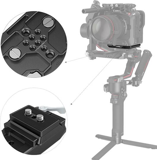Produktbild SmallRig Bottom Plate for Canon C70 3189