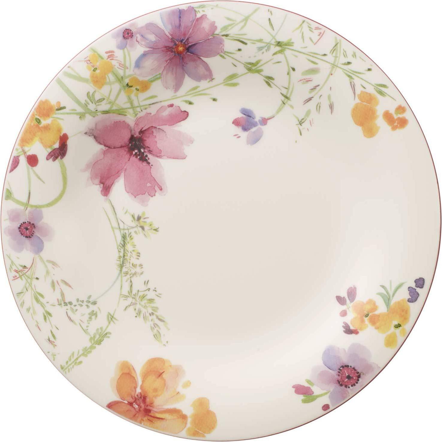 Villeroy & Boch Speiseteller Mariefleur Basic, Teller, Weiss