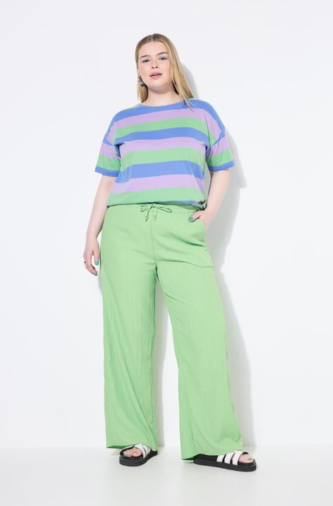 Produktbild Studio Untold Hose, Wide Legs, Krepp, Elastikbund (58)