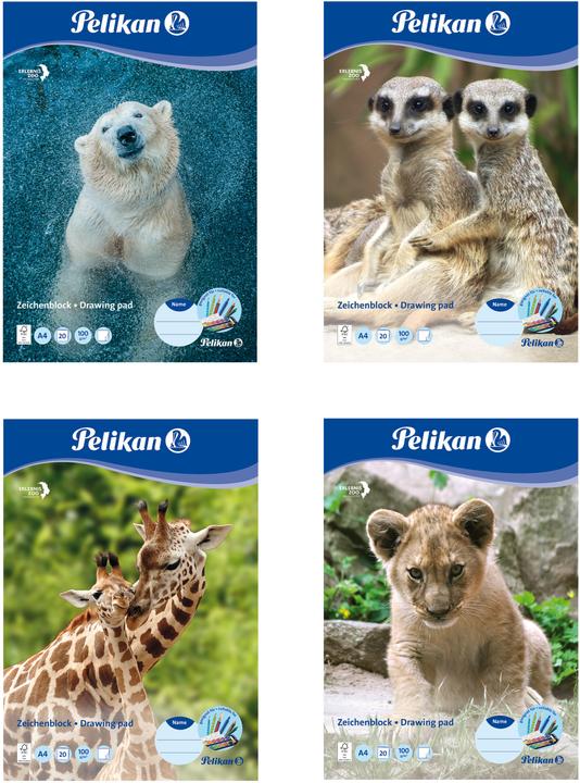 Produktbild Pelikan Zeichenblock (A4, Blanko)