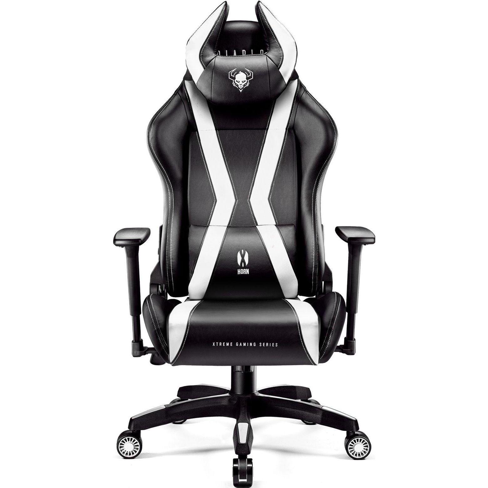 Diablo X-Horn 2.0, Gaming Stuhl, Schwarz, Weiss