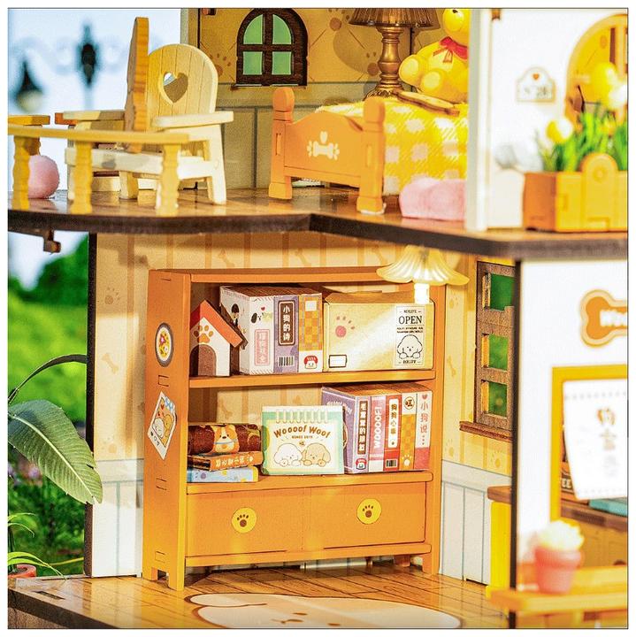 Produktbild Robotime Welpen Villa