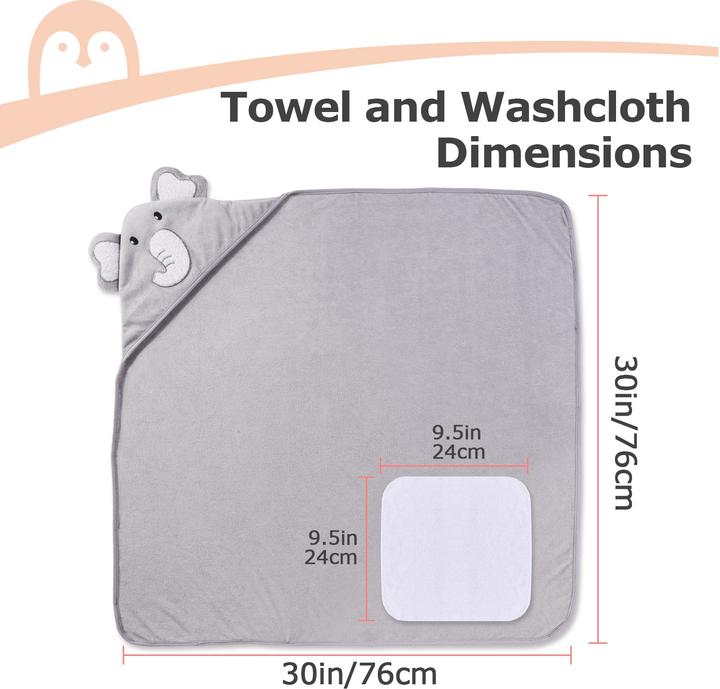 Produktbild Momcozy Baby Hooded Towel