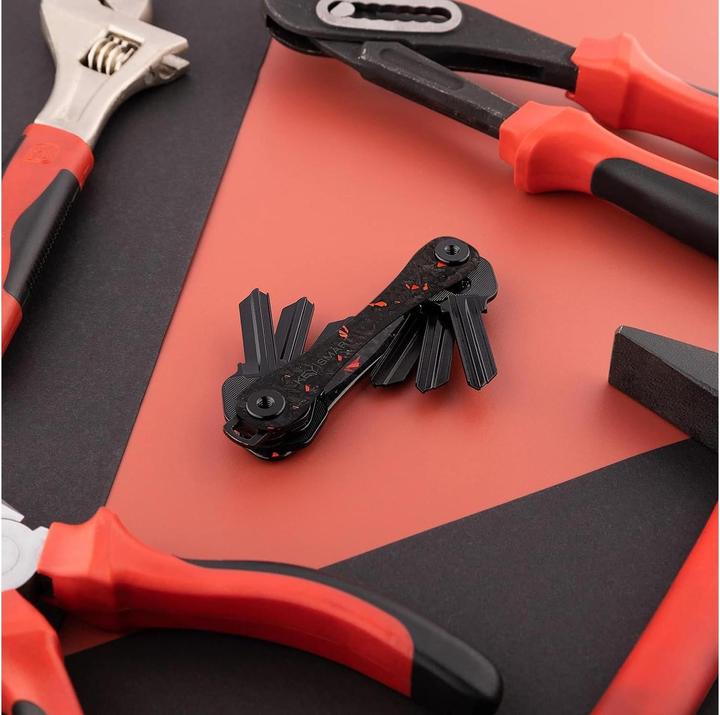 Image du produit Key Smart Carbone forgé rouge
