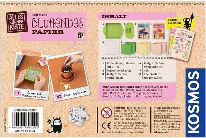 Produktbild Kosmos Blühendes Papier