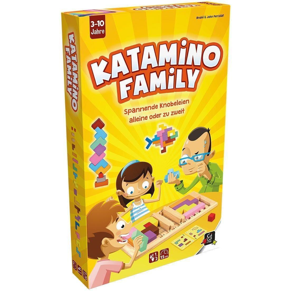 Gigamic Katamino Family, Knobelspiel, für 1-2 Spieler, ab 3 Jahren (DE-Ausgabe) (Deutsch)