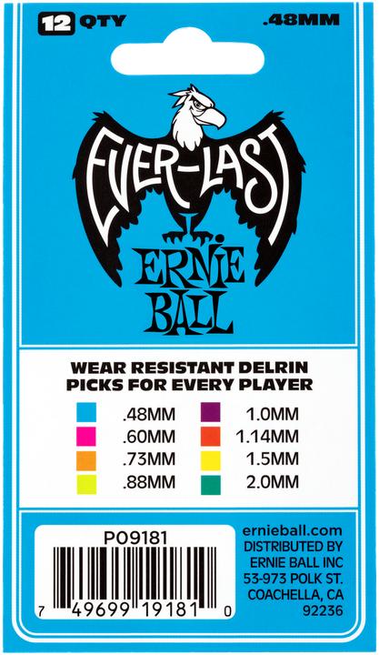 Image du produit Ernie Ball Everlast (12x, 0.48 mm)