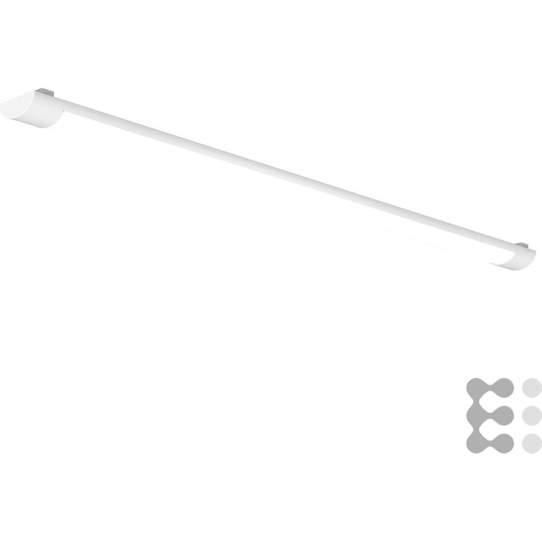 EVN, Wandleuchte + Deckenleuchte, LED-Anbauleuchte opal ws L11973540W 35W 3500lm 4000K B80mm L1197mm (3841 lm)