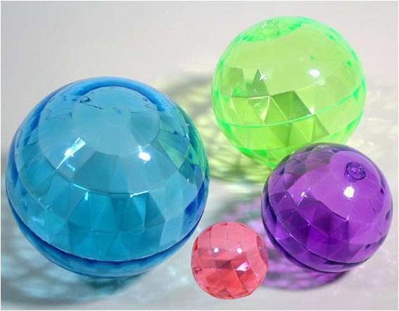 Actual product image John Diamond bouncy ball, large